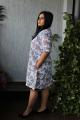 Grey Floral Handblock Cotton Shrug