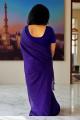 Purple Handloom Cotton Saree