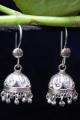 Petal Teensy Weeny Silver Filigree Jhumki