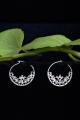  Tiara Bali Silver Filigree Earrings
